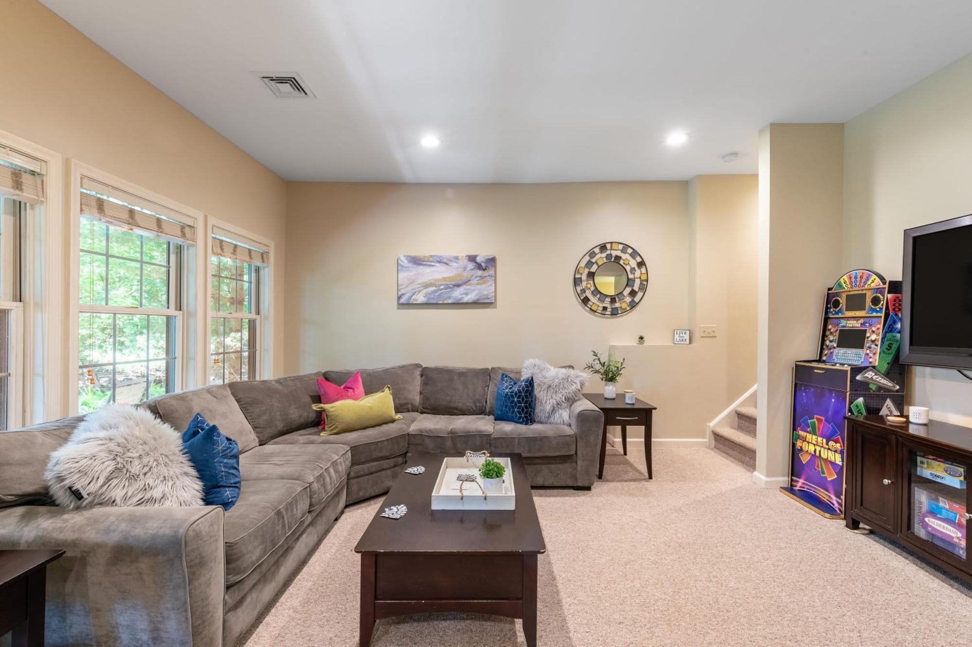 לייק הרמוני Highland Hideaway By Avantstay Group Poconos Retreat W Patio Game Room מראה חיצוני תמונה