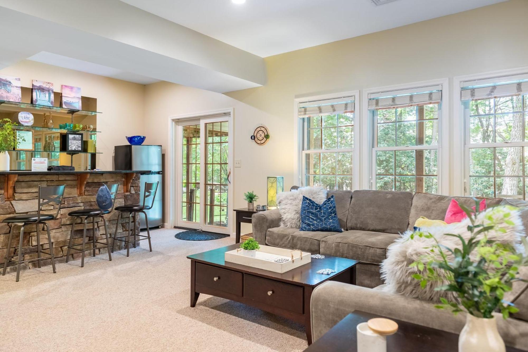 לייק הרמוני Highland Hideaway By Avantstay Group Poconos Retreat W Patio Game Room מראה חיצוני תמונה